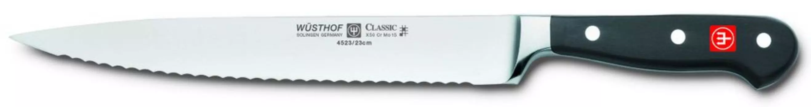 Нож для мяса Wsthof трезубец 23см