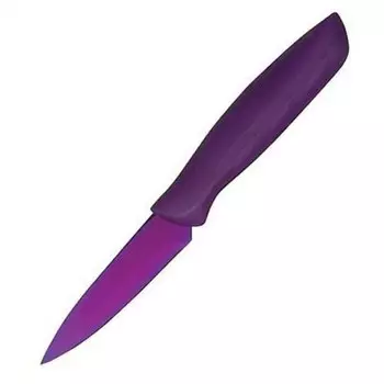 Нож для очистки овощей Stratus Culinary Endurance Titanium, фиолетовый