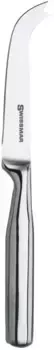 Нож для сыра SWISSMAR, (1 шт.), универсальный, нержавеющая сталь, изогнутое лезвие для удобной резки Общая длина 21 см., цвет silber