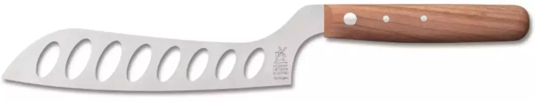 Нож для сыра "Ветряная мельница", (1 шт.), прорезь 29 см вишня, длина лезвия 15,6 см, нержавеющий Windmhlenmesser Общая длина 29 см, Длина клинка 15,6 см., цвет holzfarben