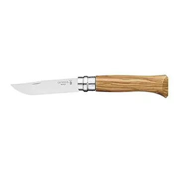 Нож Opinel Olivewood Handle № 8, коричневый