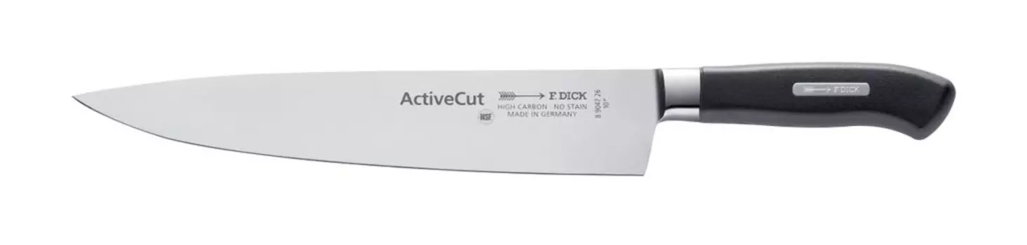 Нож поварской F. DICK ActiveCut, длина лезвия 26 см, кухонный нож, сталь X30Cr13