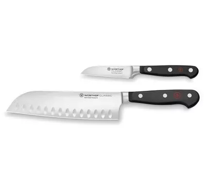 Нож поварской Wusthof Classic - Азиатский - 2 шт Wsthof, серебро