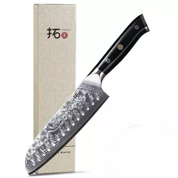 Нож японский Turwho Santoku VG10