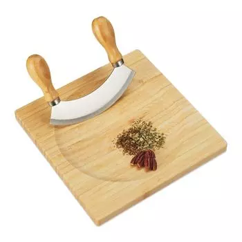 Нож Relaxdays однолезвийный с доской