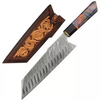 Нож шеф-повара FZIZUO Santoku, стальной