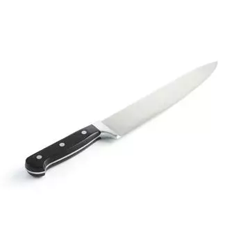 Нож шеф-повара Quid Professional Inox Chef Черный Черный Металл 25 см (6 шт. в упаковке)