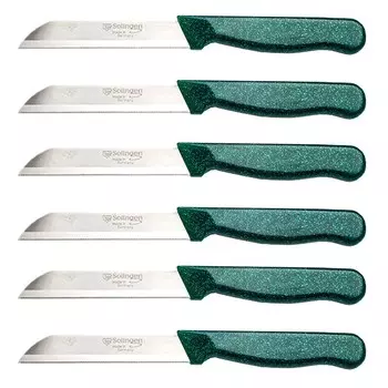 Нож SOLINGEN универсальный нож зеленый мишура нож для фруктов очень острый нож для очистки овощей, количество: 200 шт
