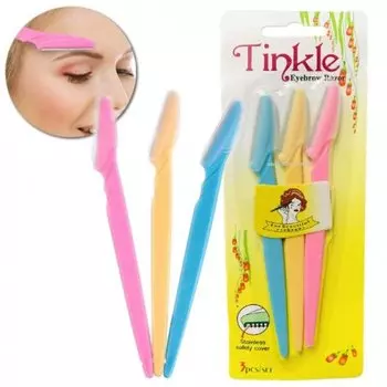 Нож-триммер для бровей, 3 шт. CocoSpa