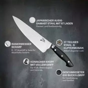 Нож Zelite Infinity by Klarstein