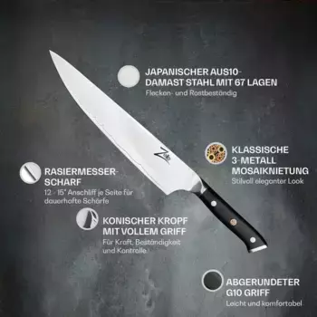 Нож Zelite Infinity by Klarstein