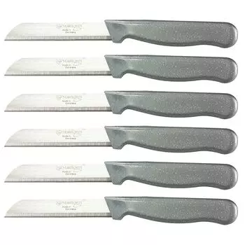 Нож Золинген универсальный нож серебряный мишура фруктовый нож кухонный нож нож для очистки овощей, количество: 20 шт GERMANY SOLINGEN