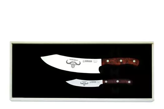 Ножи Giesser PremiumCut набор из 2 шт. 20 см Chefs + 10 см OfficeДерево жизни - Туя GIESSER MESSER