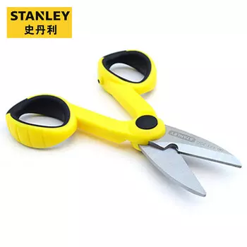 Ножницы электрика STANLEY с двухцветной ручкой 140мм 90-171-23C