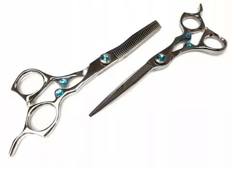 Ножницы филировочные 5,5 + Ножницы парикмахерские 5,5 GEP-S06 Calissimo