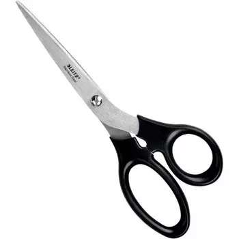 Ножницы из нержавеющей стали 200 мм на пластиковой подвесной карточке Leitz