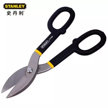 Ножницы по металлу Stanley, ножницы из нержавеющей стали промышленного класса, ножницы по металлу, многофункциональные профессиональные ножницы по металлической сетке STHT14558-8-23 в наличии