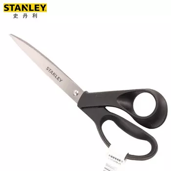 Ножницы STANLEY из нержавеющей стали с изогнутой ручкой STHT14109-23