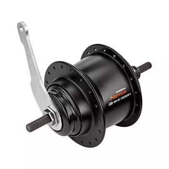 Ножной тормоз задней втулки Shimano nexus sg-c7000 e-bike 36H 135x187 мм 5v, черный / черный / черный