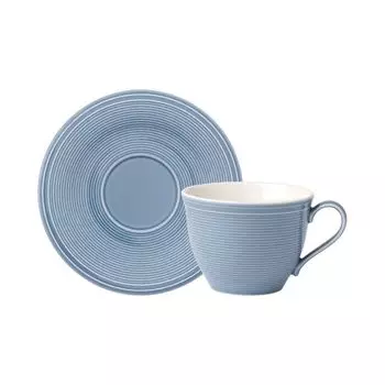 Нравиться. Кофейная чашка Color Loop Horizon с блюдцем от Villeroy & Boch 250 мл - DS