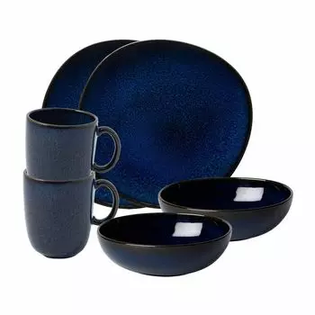 Нравиться. Набор для завтрака Lave bleu от Villeroy & Boch, 6 предметов - DS
