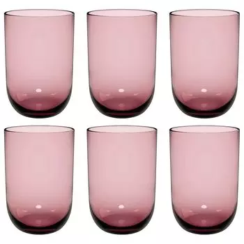 Нравиться. от Villeroy & Boch, стаканы Like Glass для лонг-дринков, 385 мл, набор из 6 сортов винограда - DS