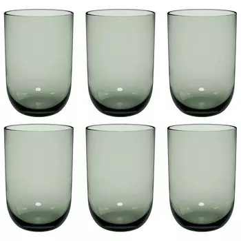 Нравиться. Villeroy & Boch стаканы для лонг-дринков Like Glass, 385 мл, набор из 6 шт. Sage - DS