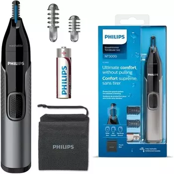 Nt3650/16 Оконный триммер для носа, серый, 1 шт., Philips