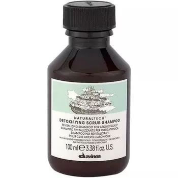 Nt Детоксицирующий шампунь-скраб 100мл, Davines