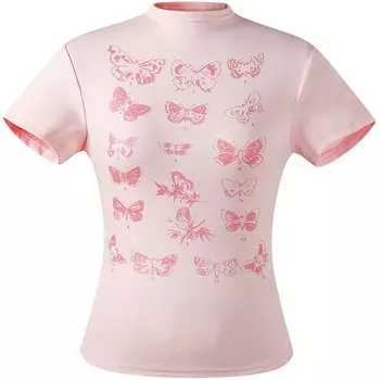 NTOT НТОТ Женская футболка, Желтый