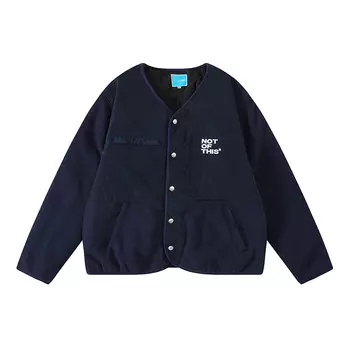 NTOT Женская стеганая куртка, Темно-синий