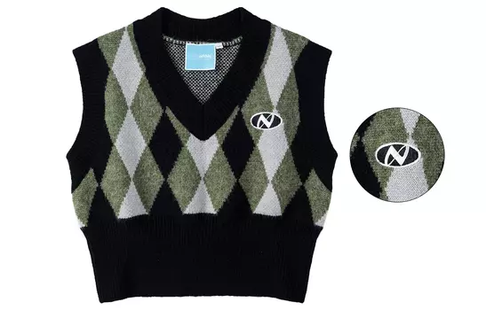 NTOT Женский жилет, Зеленый