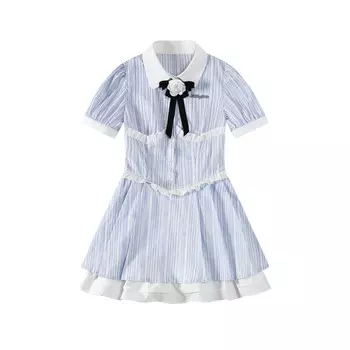 NTOT Женское платье с шортами и рукавами, Синяя подарочная коробка