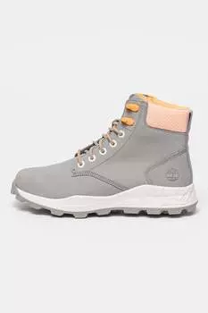 Нубуковые ботинки Brooklyn Timberland, серый