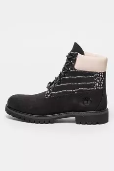 Нубуковые ботинки Timberland, черный