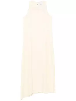 Nude платье макси без рукавов, желтый