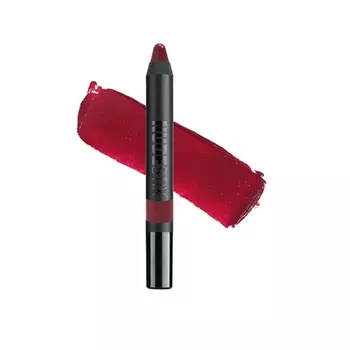 Nudestix Gel Color Бальзам для губ и щек Кремовый прозрачный тонированный блеск для губ Карандаш для губ Румяна для щек Многофункциональный карандаш-карандаш для макияжа Увлажняющий оттенок с сильным блеском Оттенок Wicked 0,10 унции 2,8 г