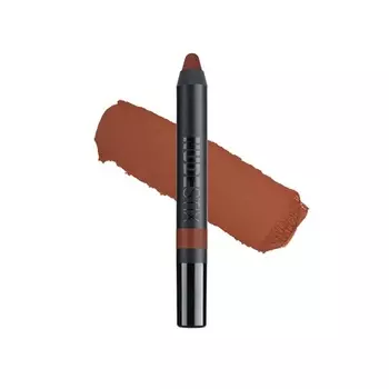 Nudestix Intense Matte Lip Cheek Pencil Губная помада Подводка для губ Румяна для щек Многоцелевой макияж Стойкий цвет Гладкое покрытие Оттенок Fringe