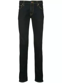 Nudie Jeans джинсы облегающие, синий