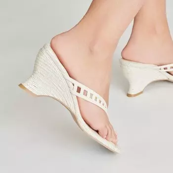 Nullah Wedges Овсянка Рафия Dolce Vita