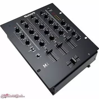 Numark M4 Black 3-канальный скретч-микшер с 3-полосным эквалайзером