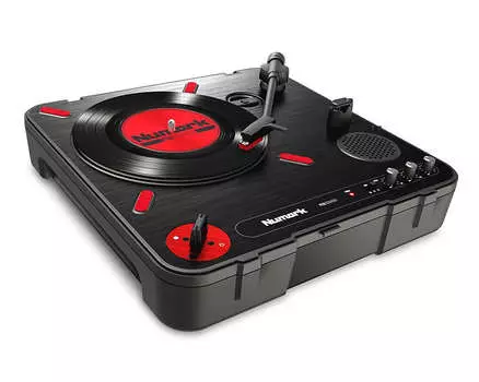 Numark - PT01 Scratch - портативный проигрыватель со встроенным DJ Scratch и динамиками