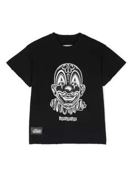 Nununu футболка с принтом, черный