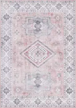 НУРИСТАН ковер "Грация", прямоугольный, восточный, винтажный, ковер плоского плетения, гостиная, спальня NOURISTAN 200х290 см, цвет altrosa