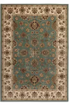 НУРИСТАН Ковер "Kohsan", прямоугольный, восточного вида, износостойкий, простой в уходе, прочный NOURISTAN 80х120 см, мятный