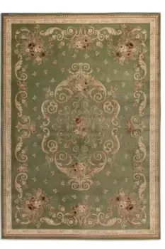 НУРИСТАН ковер "Obe", прямоугольный, восточного вида, износостойкий, простой в уходе, прочный NOURISTAN 160х235 см, оливково-зеленый