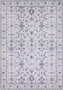 НУРИСТАН ковер "Вивана", прямоугольный, восточный, восточный, винтажный, гостиная, спальня, столовая NOURISTAN 80х150 см, цвет platinfarben