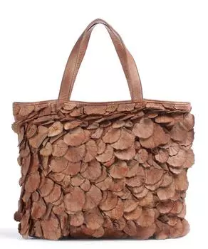 Nussdorferstrasse 1 сумка из зернистой яловой кожи Taschendieb Wien, коричневый