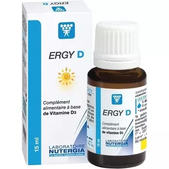 Нутергия Эрджи Д 15мл Nutergia
