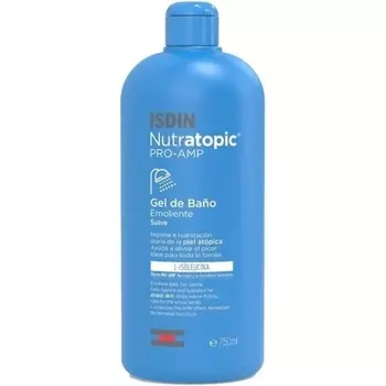 Nutratopic Pro-Amp Смягчающий гель для ванн 750 мл, Isdin